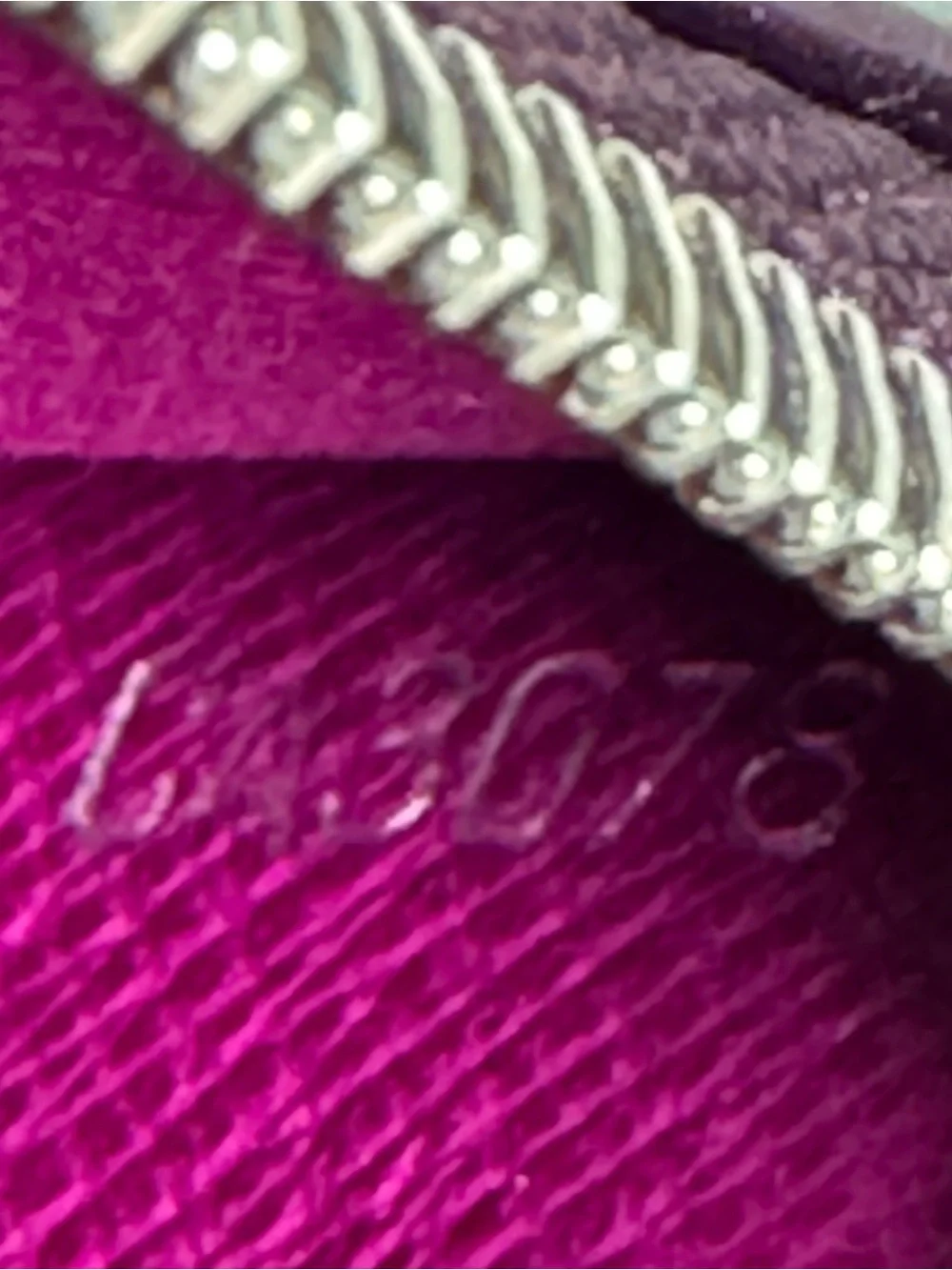 Louis Vuitton Pochette Cles: Purple Epi Leather Key Pouch with Silver Hardware